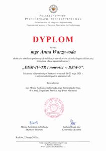 Dyplom numer 1